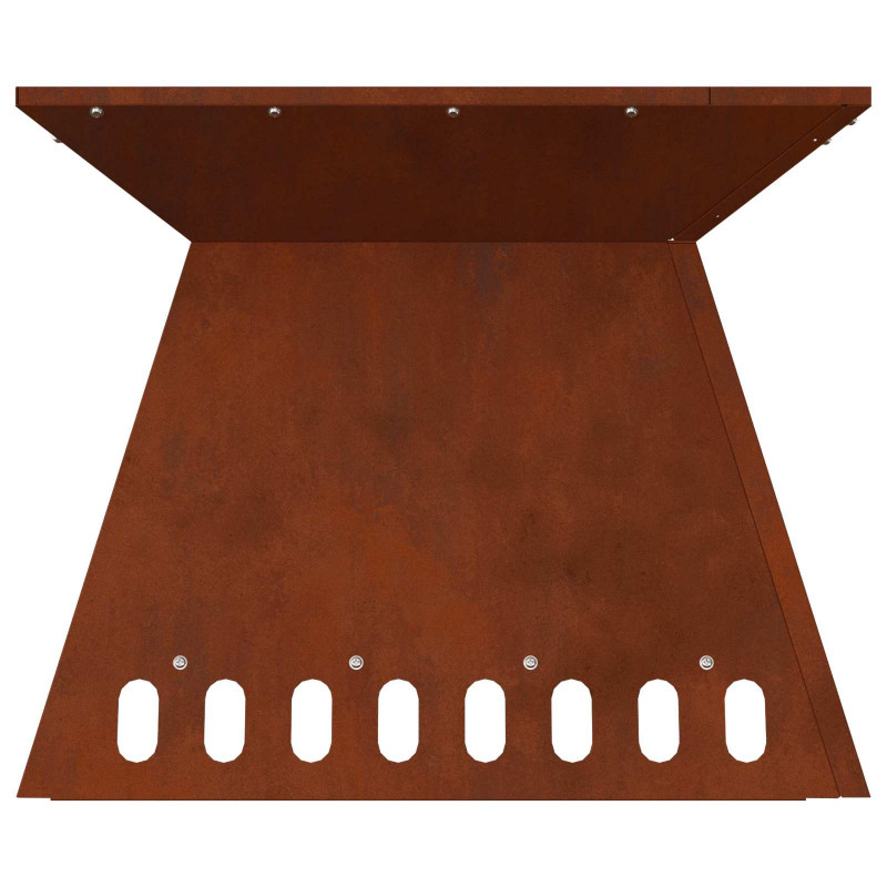 Kominek Brązowy 48 x 48 x 40 cm