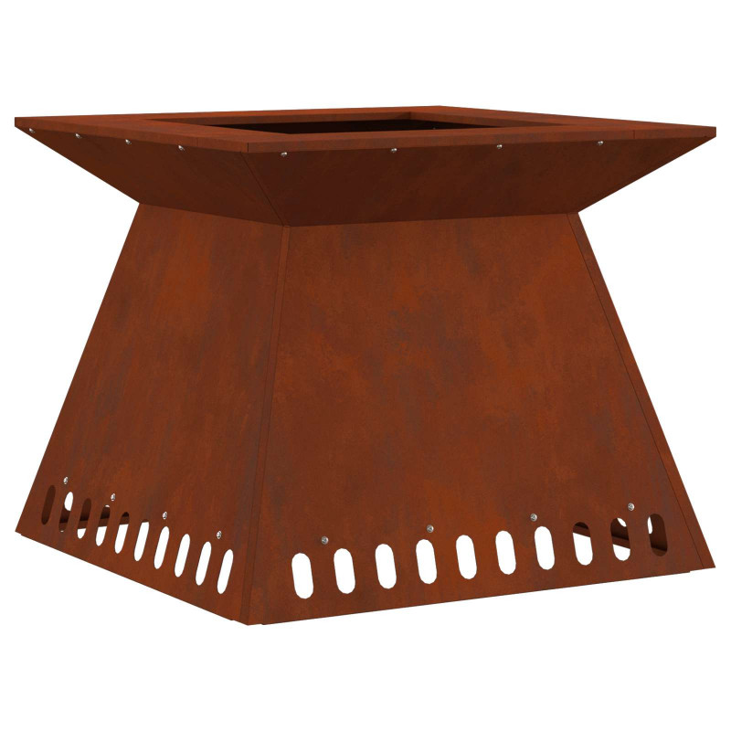 Kominek Brązowy 60 x 60 x 50 cm