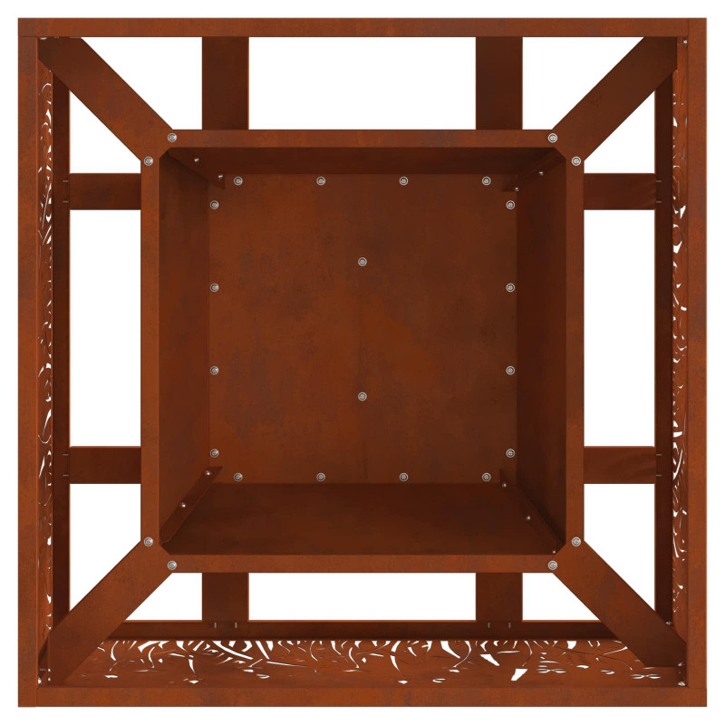 Kominek Brązowy 60 x 60 x 30 cm