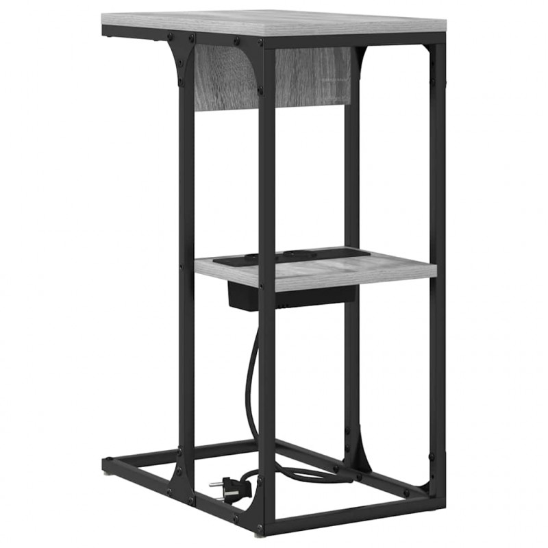 Szafka Nocna Szary Sonoma 41,5 x 26 x 60,5 cm