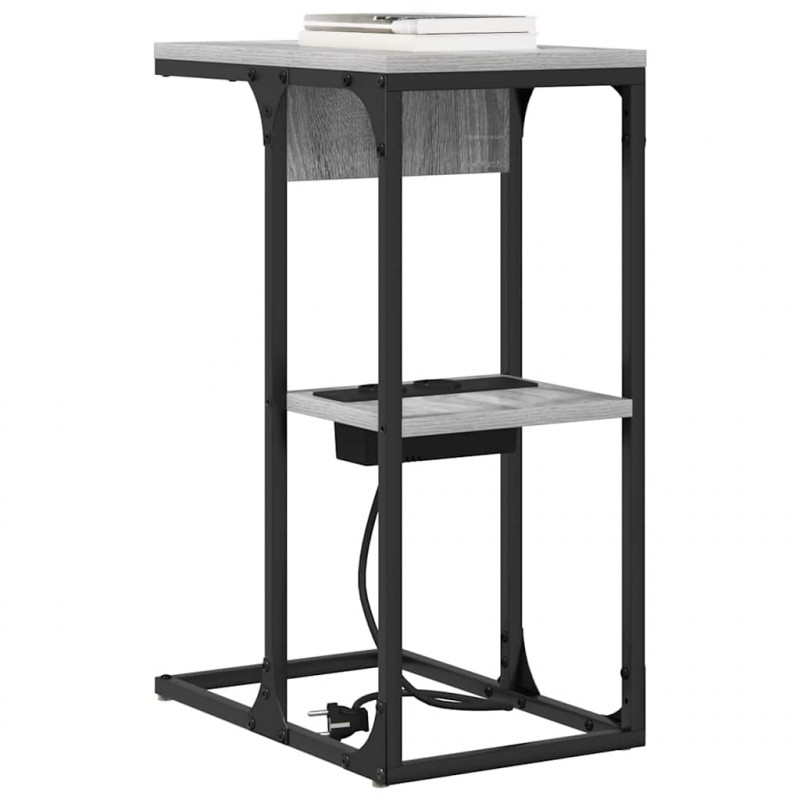 Szafka Nocna Szary Sonoma 41,5 x 26 x 60,5 cm