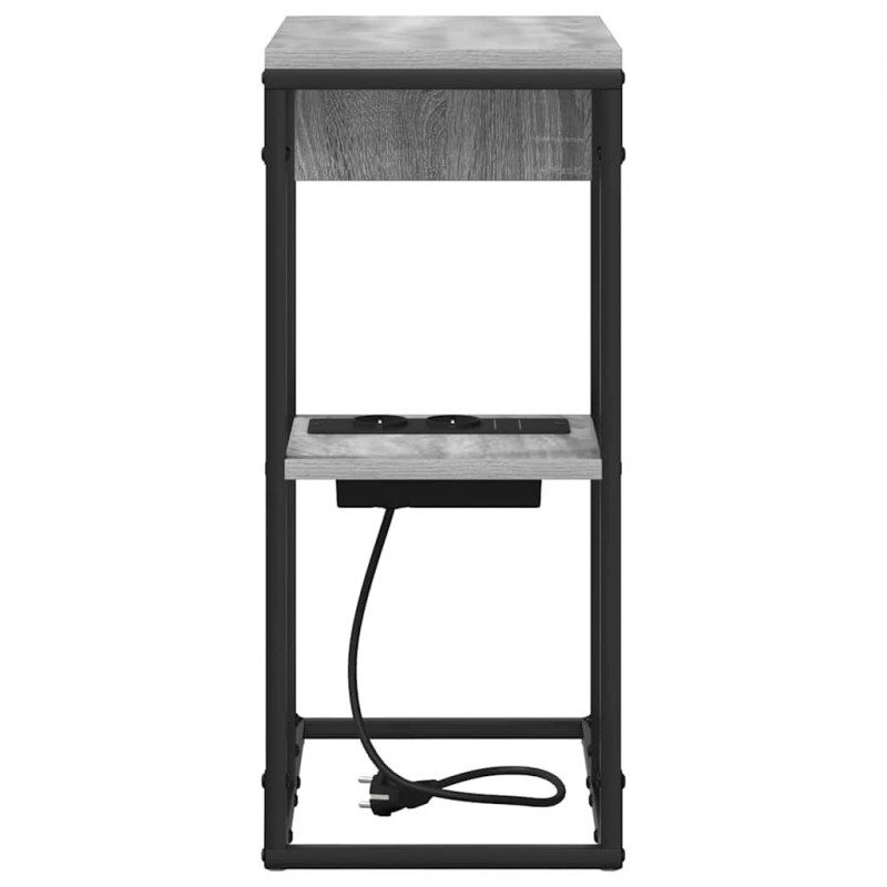 Szafka Nocna Szary Sonoma 41,5 x 26 x 60,5 cm