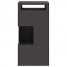 Kominek Czarny 50 x 50 x 100 cm Stal