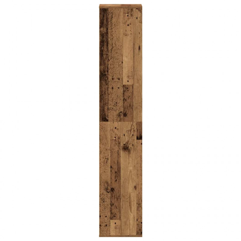 Szafka na buty Stare drewno 54x34x183 cm Drewno klejone