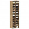 Szafka na buty Artisan Oak 54x34x183 cm Drewno klejone