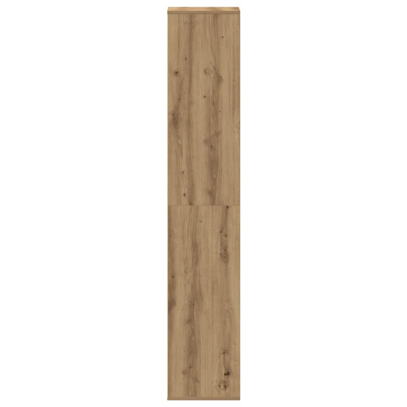 Szafka na buty Artisan Oak 54x34x183 cm Drewno klejone