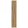 Szafka na buty Artisan Oak 54x34x183 cm Drewno klejone