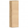 Szafka na buty Artisan Oak 54x34x183 cm Drewno klejone