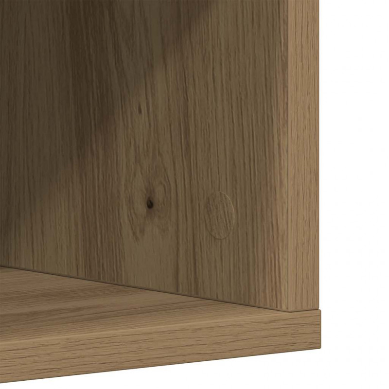 Szafka na buty Artisan Oak 54x34x183 cm Drewno klejone