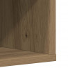 Szafka na buty Artisan Oak 54x34x183 cm Drewno klejone