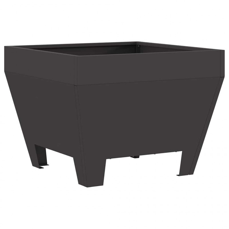 Kominek Czarny 50 x 50 x 38 cm Stal