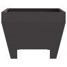 Kominek Czarny 50 x 50 x 38 cm Stal