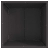Kominek Czarny 50 x 50 x 38 cm Stal