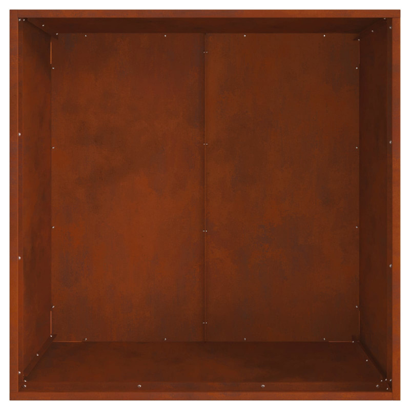 Kominek Brązowy 80 x 80 x 43 cm