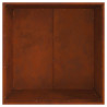 Kominek Brązowy 80 x 80 x 43 cm