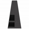 Kominek Czarny 50 x 50 x 100 cm Stal