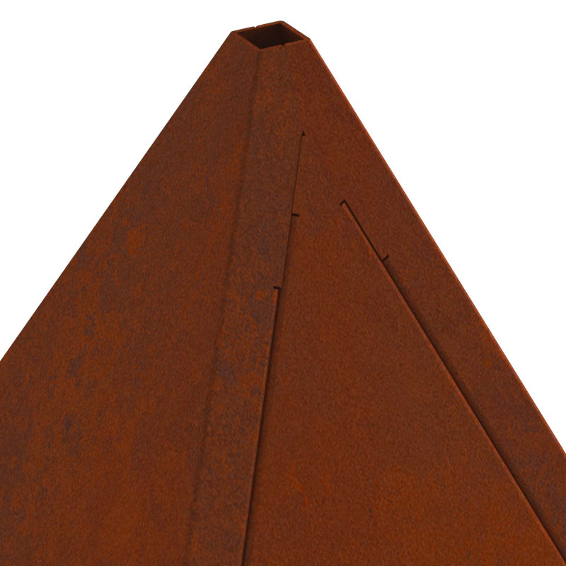 Kominek Brązowy 50 x 50 x 51 cm