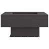 Kominek Czarny 60 x 60 x 30 cm Stal
