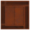 Kominek Brązowy 60 x 60 x 30 cm