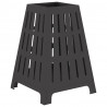 Kominek Czarny 50 x 50 x 70 cm Stal