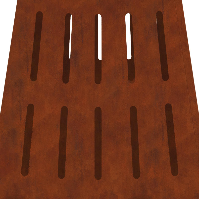 Kominek Brązowy 50 x 50 x 70 cm