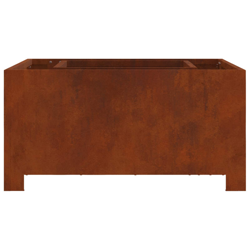 Kominek Brązowy 80 x 80 x 40 cm