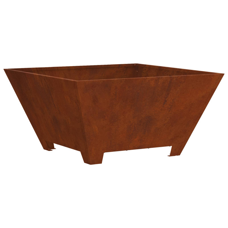 Kominek Brązowy 80 x 80 x 40 cm