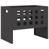 Kominek Czarny 50 x 30 x 40 cm Stal