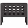 Kominek Czarny 50 x 30 x 40 cm Stal
