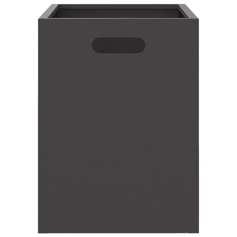 Kominek Czarny 50 x 30 x 40 cm Stal