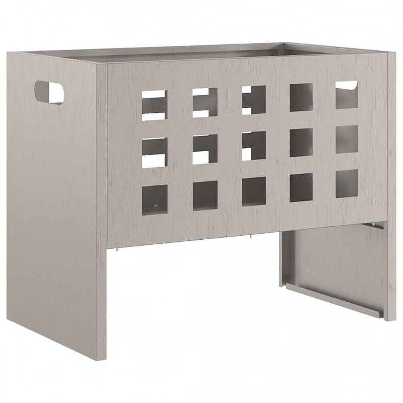 Kominek Brązowy 50 x 30 x 40 cm Stal