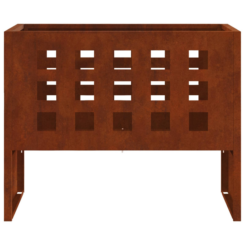 Kominek Brązowy 50 x 30 x 40 cm Stal