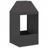 Kominek Czarny 50 x 50 x 100 cm Stal