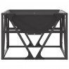 Kominek Czarny 50 x 50 x 35 cm Stal