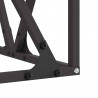 Kominek Czarny 50 x 50 x 35 cm Stal