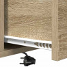 Szafka Nocna Dąb Sonoma 40 x 31 x 60 cm Materiał drewnopochodny