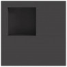 Kominek Czarny 100 x 100 x 30 cm Stal