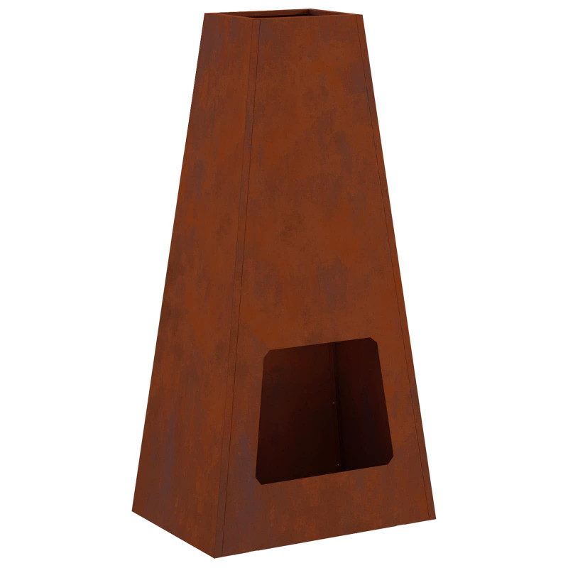 Kominek Brązowy 50 x 35 x 100 cm