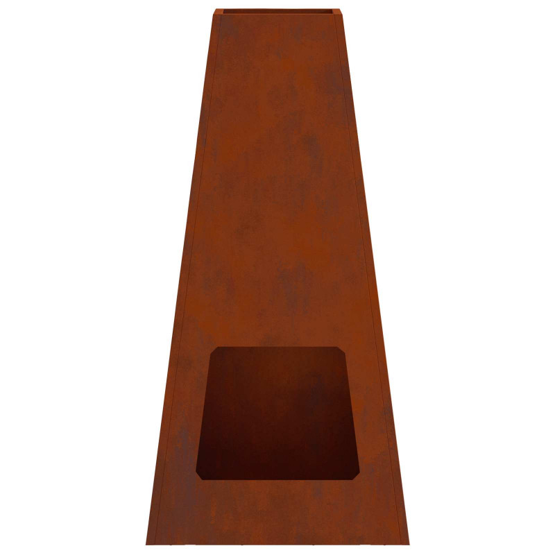 Kominek Brązowy 50 x 35 x 100 cm