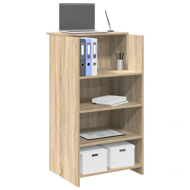Biurko recepcyjne Sonoma Oak 55x50x103,5 cm Drewno konstrukcyjne