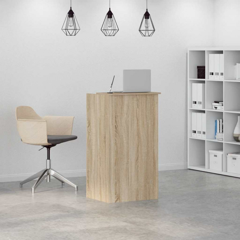 Biurko recepcyjne Sonoma Oak 55x50x103,5 cm Drewno konstrukcyjne