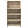 Biurko recepcyjne Sonoma Oak 55x50x103,5 cm Drewno konstrukcyjne