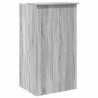 Biurko recepcyjne szare Sonoma 55x50x103,5 cm Drewno klejone