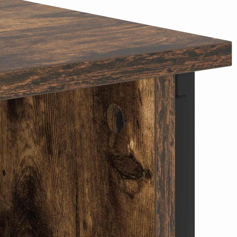 Szafka Nocna 2 pcs Dąb wędzony 38 x 31 x 61 cm