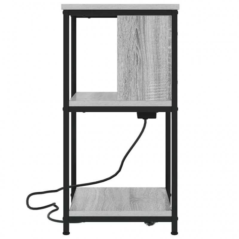 Szafka Nocna Szary Sonoma 38 x 31 x 61 cm