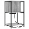 Szafka Nocna Szary Sonoma 38 x 31 x 61 cm