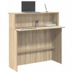 Biurko recepcyjne Sonoma Oak 100x50x103,5 cm Drewno konstrukcyjne