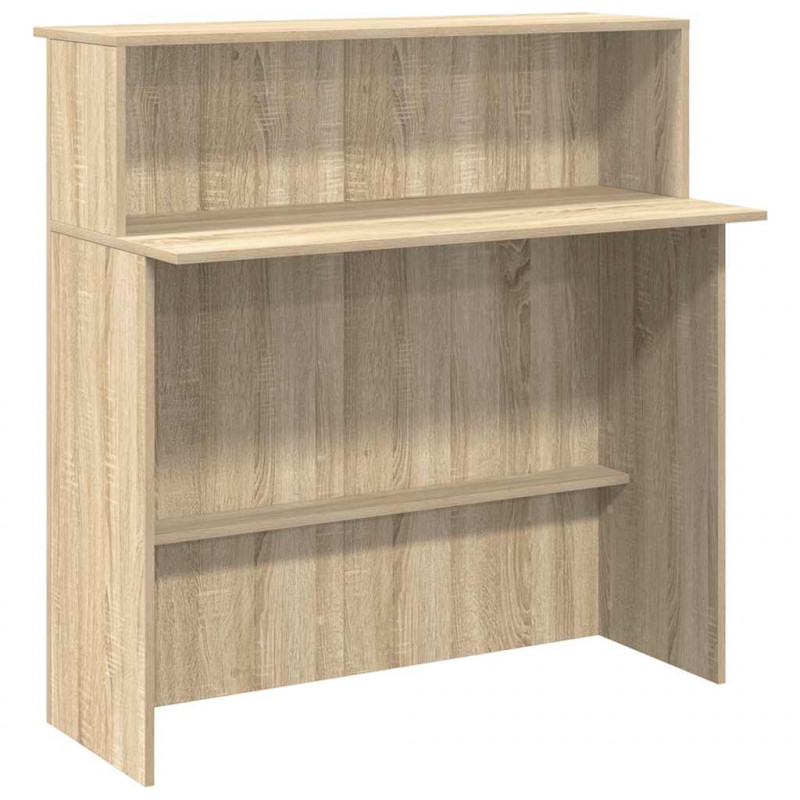 Biurko recepcyjne Sonoma Oak 100x50x103,5 cm Drewno konstrukcyjne