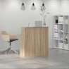 Biurko recepcyjne Sonoma Oak 100x50x103,5 cm Drewno konstrukcyjne