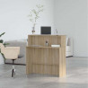 Biurko recepcyjne Sonoma Oak 100x50x103,5 cm Drewno konstrukcyjne